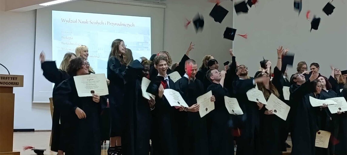 Absolutorium studentów Wydziału Nauk Ścisłych i Przyrodniczych