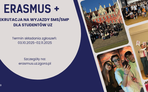 Rekrutacja Erasmus+ dla studentów