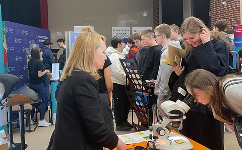 Udział Wydziału na XIV Powiatowych Targach Edukacji i Pracy