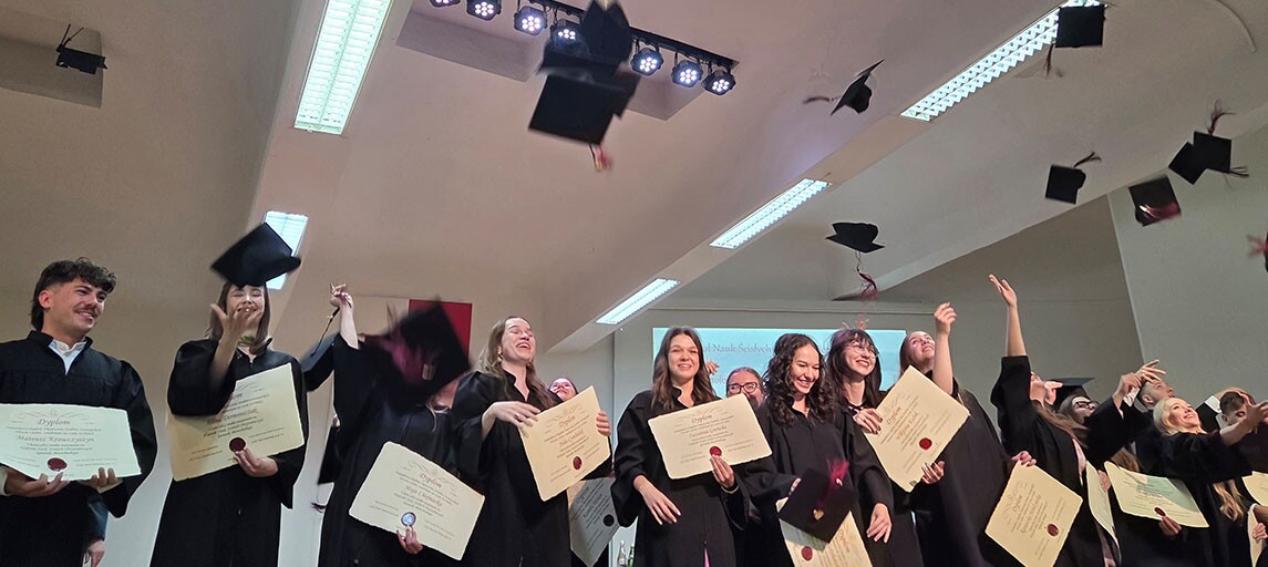 Absolutorium studentów WNŚP: gratulacje wszystkim Absolwentom!