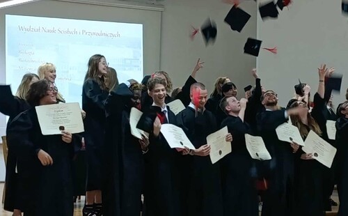Absolutorium studentów Wydziału Nauk Ścisłych i Przyrodniczych