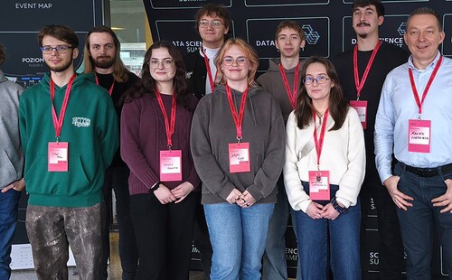 Koło Naukowe Matematyki Stosowanej Insight na Data Science Summit 2025 w Warszawie