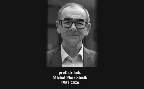 Zmarł prof. dr hab. Michał Piotr Stosik